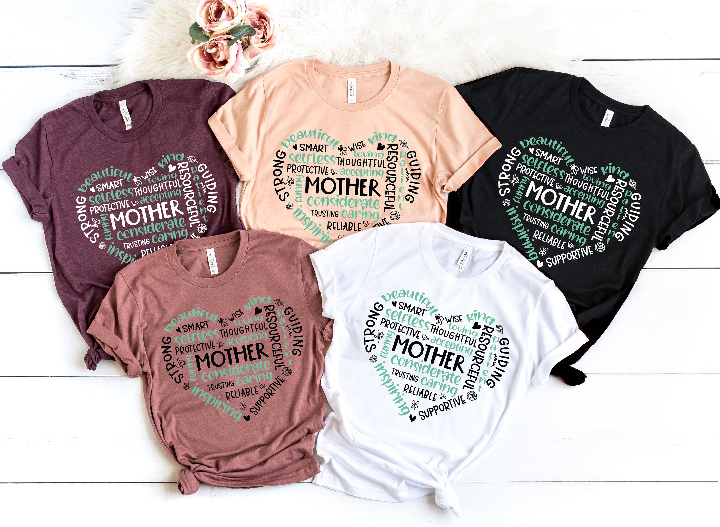 Mama Heart Shirt, Mother Shirt , Mom Shirt, Mother's Day Gift, Mom Heart Shirt, Mama Shirt, Mom Life Shirt, Heart Shirt, Gift For Her