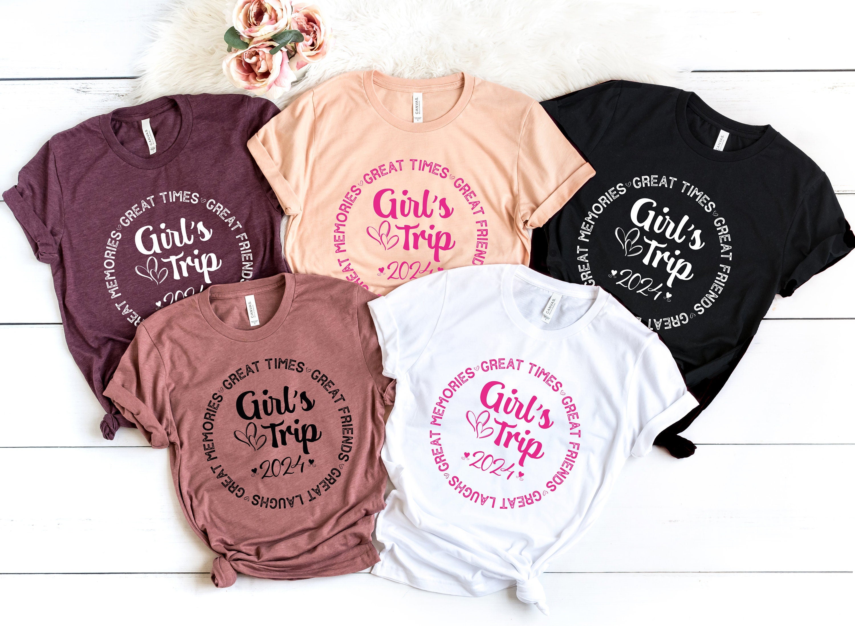 Girls Trip 2024 Shirt,Vacay Mode On, Girls Party Shirt,Girls Trip Cheaper Than Therapy, Women Travel Shirt,Weekend Trip,Vacation Cruise Trip