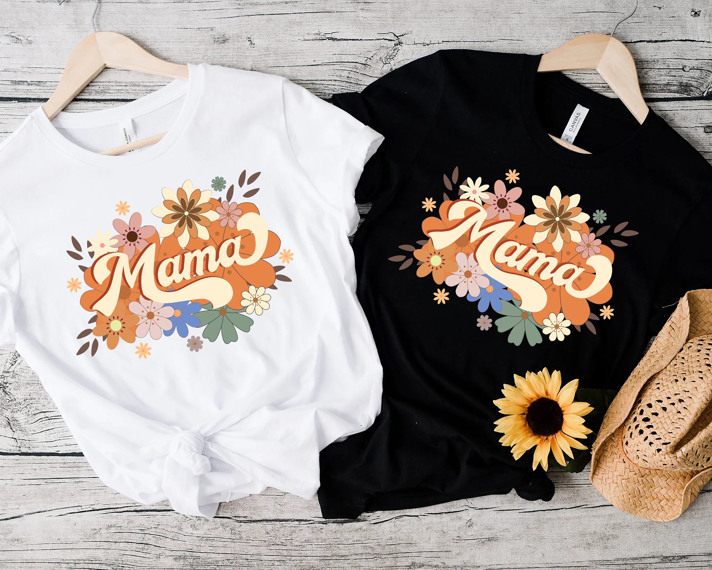 Mama Shirt, Floral Mama Shirt, Mother's Day Flowers, Mother's Day Gift, Gift for Mom, Mom Shirt, Mama Clothing, Cute Mom Shirt,New Mom Shirt