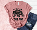 Custom Mama Bear Childs Shirt, Mothers Day Tee, Mom Shirt with Kids Name, Mama Shirt, Mother's Day Flowers, Mother's Day Gift, Gift for Mom