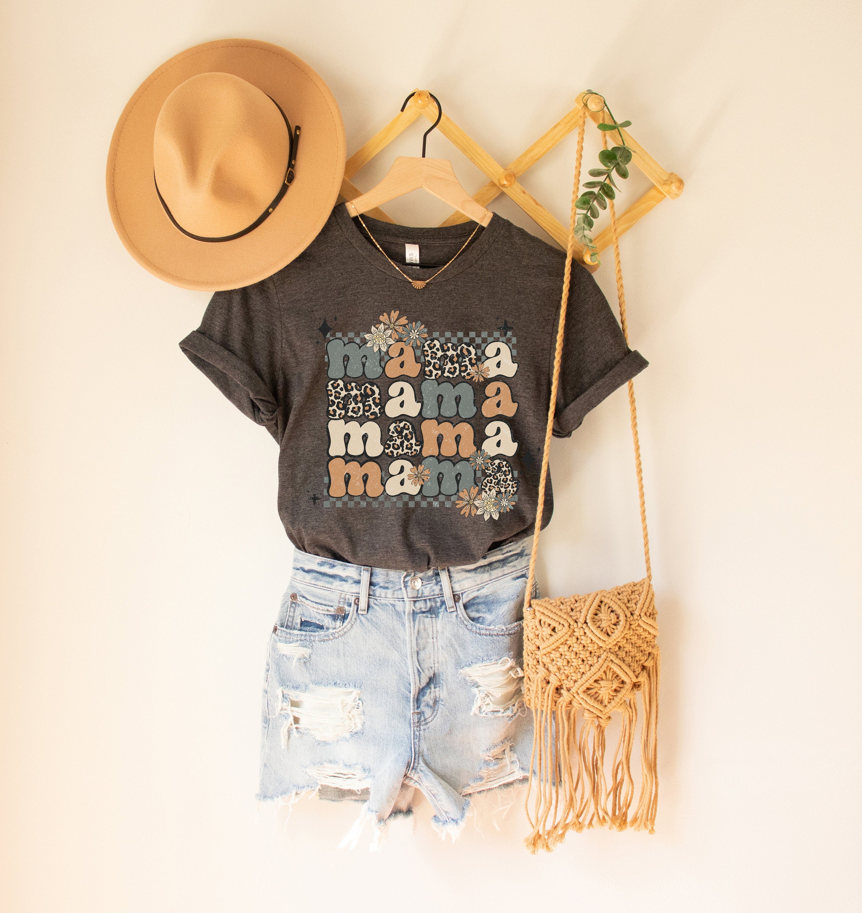 Leopard Print Mama Shirt, Mama Shirt, Mother's Day Flowers, Mother's Day Gift, Gift for Mom, Mom Shirt, Mama Clothing, Cute Mom Shirt,