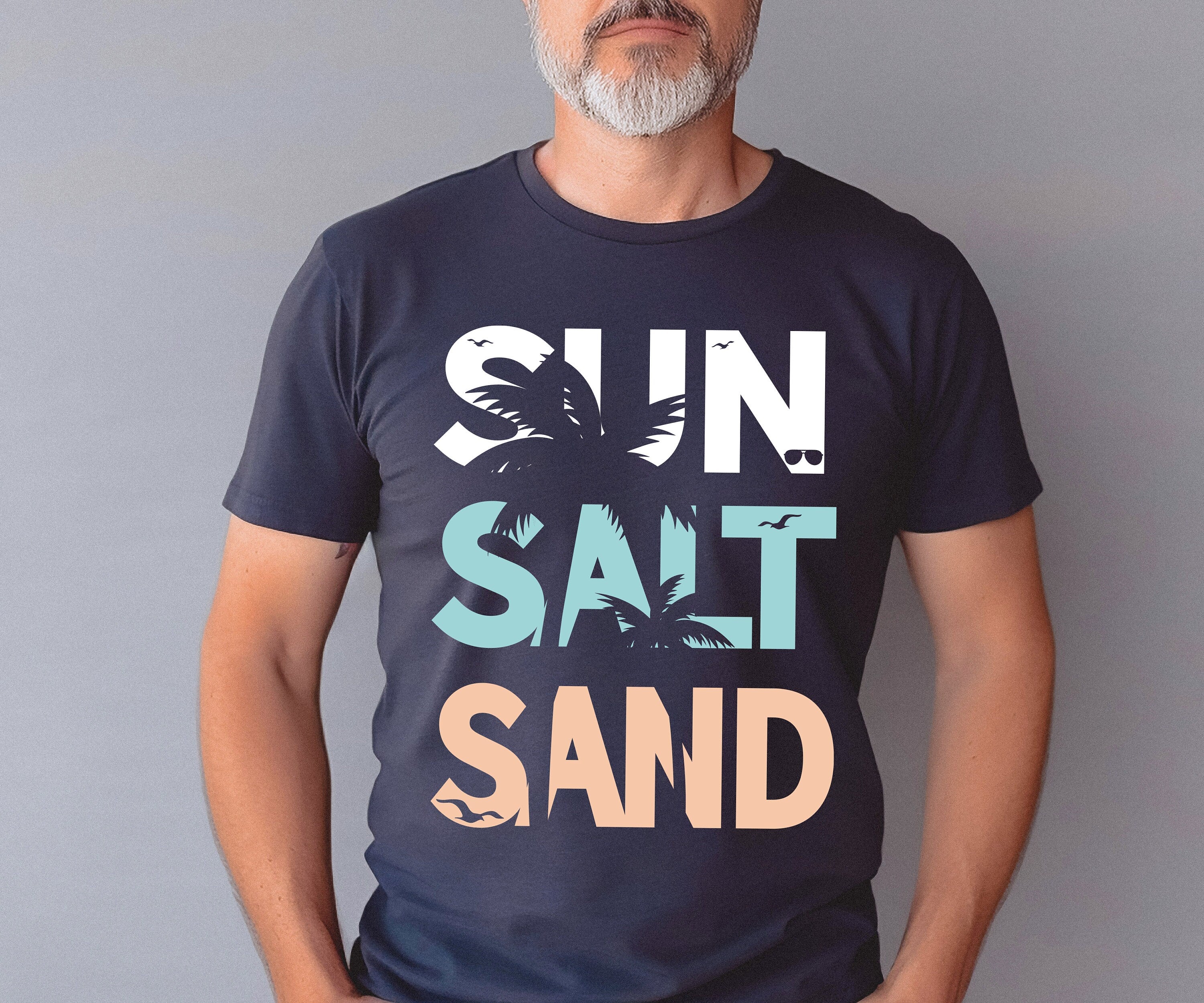 Sun Salt Sand Shirt, Funny Summer Tee, Holiday Shirt,Beachy Vibes Tee,Family Shirt,Summer Vacation Shirts,Family matching shirt,Summer Vibes