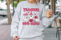 Teacher Boo Crew Sweatshirt, halloween sweatshirt, Pink Sweatshirt, Cute Halloween Sweatshirt, Teacher Gift,