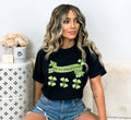 St Patrick's Day Personalized Last Name Shirt, Shamrock shirt, Personalized Shamrock Gift Tshirt,Irish Clover Tee,Cute Shamrock Crew Neck