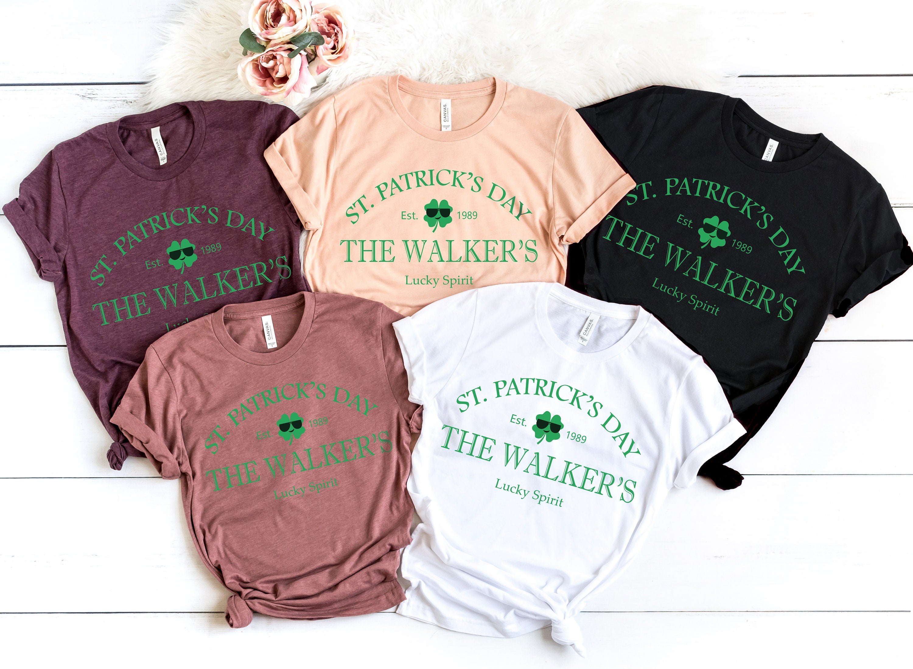 Matching family St. Patrick's Day Shirts, St. Patty's 2024, personalized tee,Luck of the Irish,Irish Day Shirt,Irish, Custom matching Tshirt
