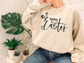 Happy Easter Bunny Sweatshirt, Bunnies Sweatshirt, Pastel Bunnies Sweatshirt, Easter Gift, Cute Easter Day Sweatshirt, Easter Matching
