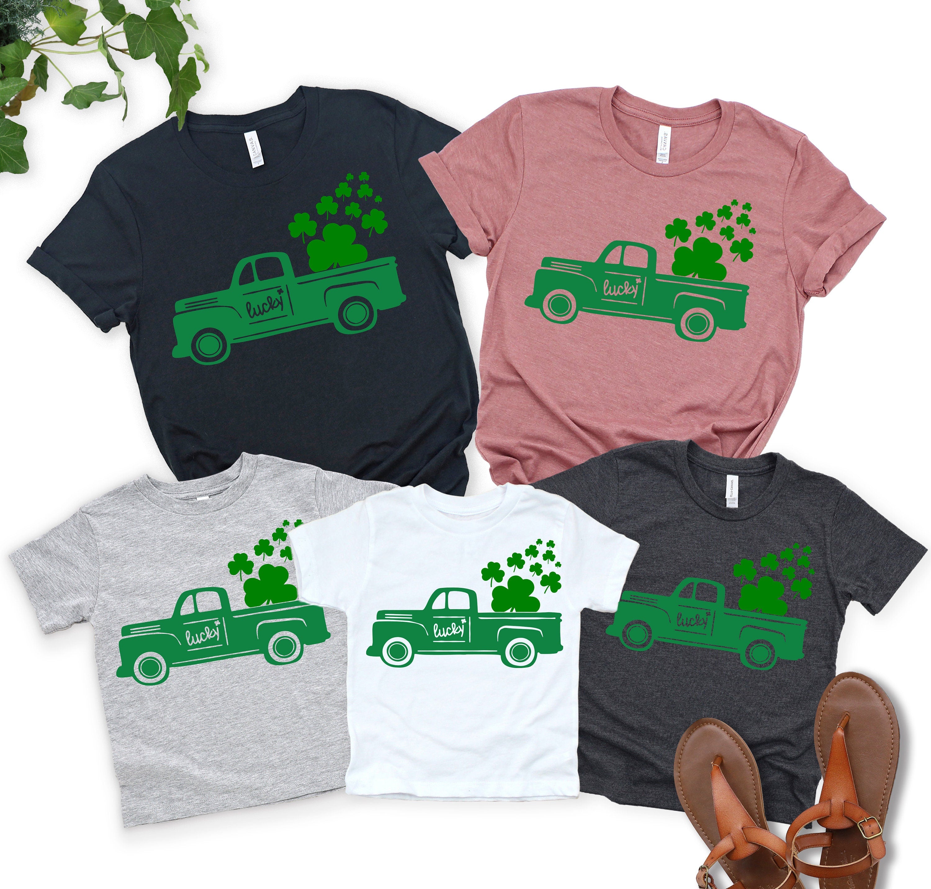 Lucky Truck Baby Shirt,Toddler Shirt,St Patrick's Day Kids Shirt,Luck of the Irish,Irish Day Shirt,St Patty's Shirt,Irish Gift,family shirts