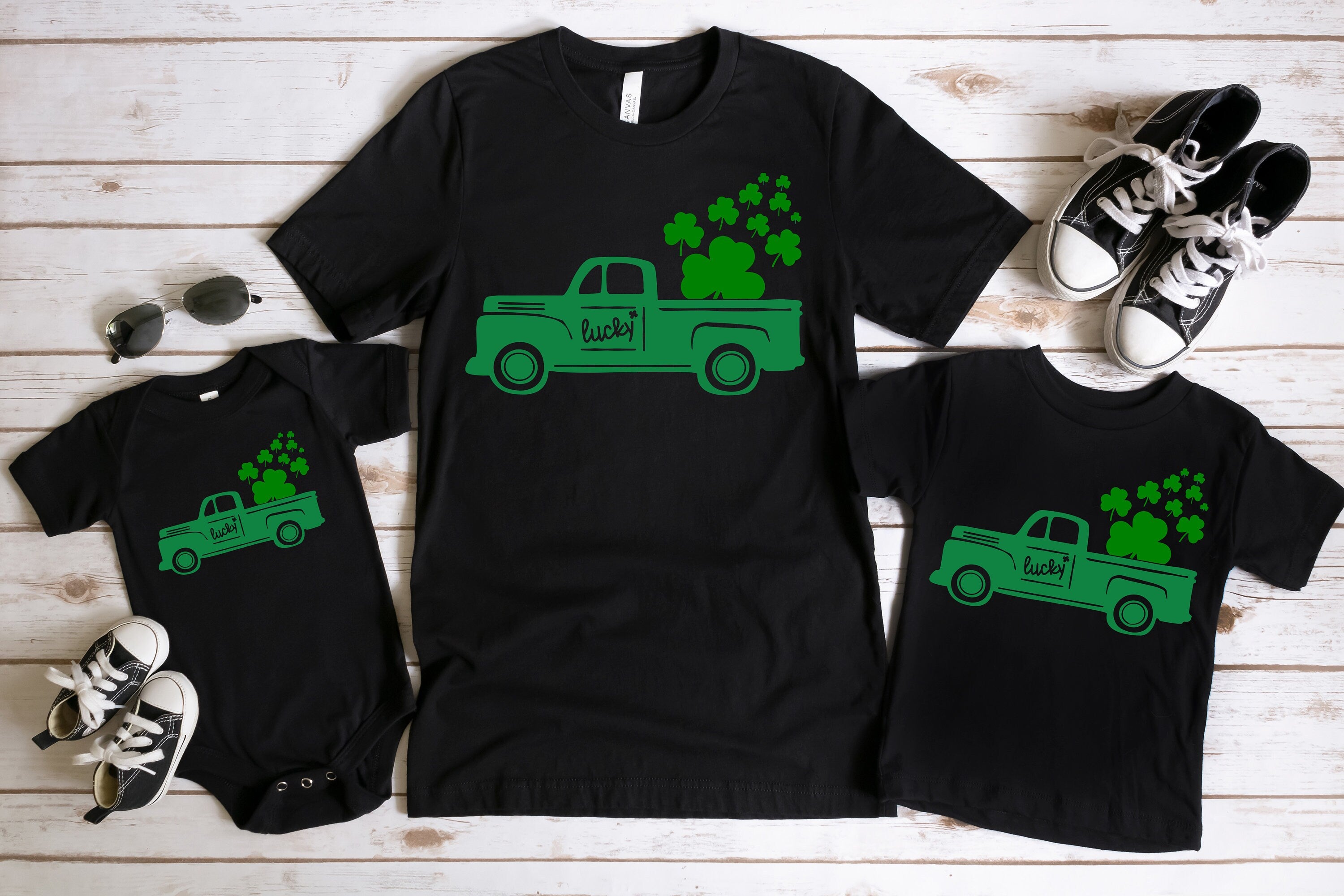 Lucky Truck Baby Shirt,Toddler Shirt,St Patrick's Day Kids Shirt,Luck of the Irish,Irish Day Shirt,St Patty's Shirt,Irish Gift,family shirts
