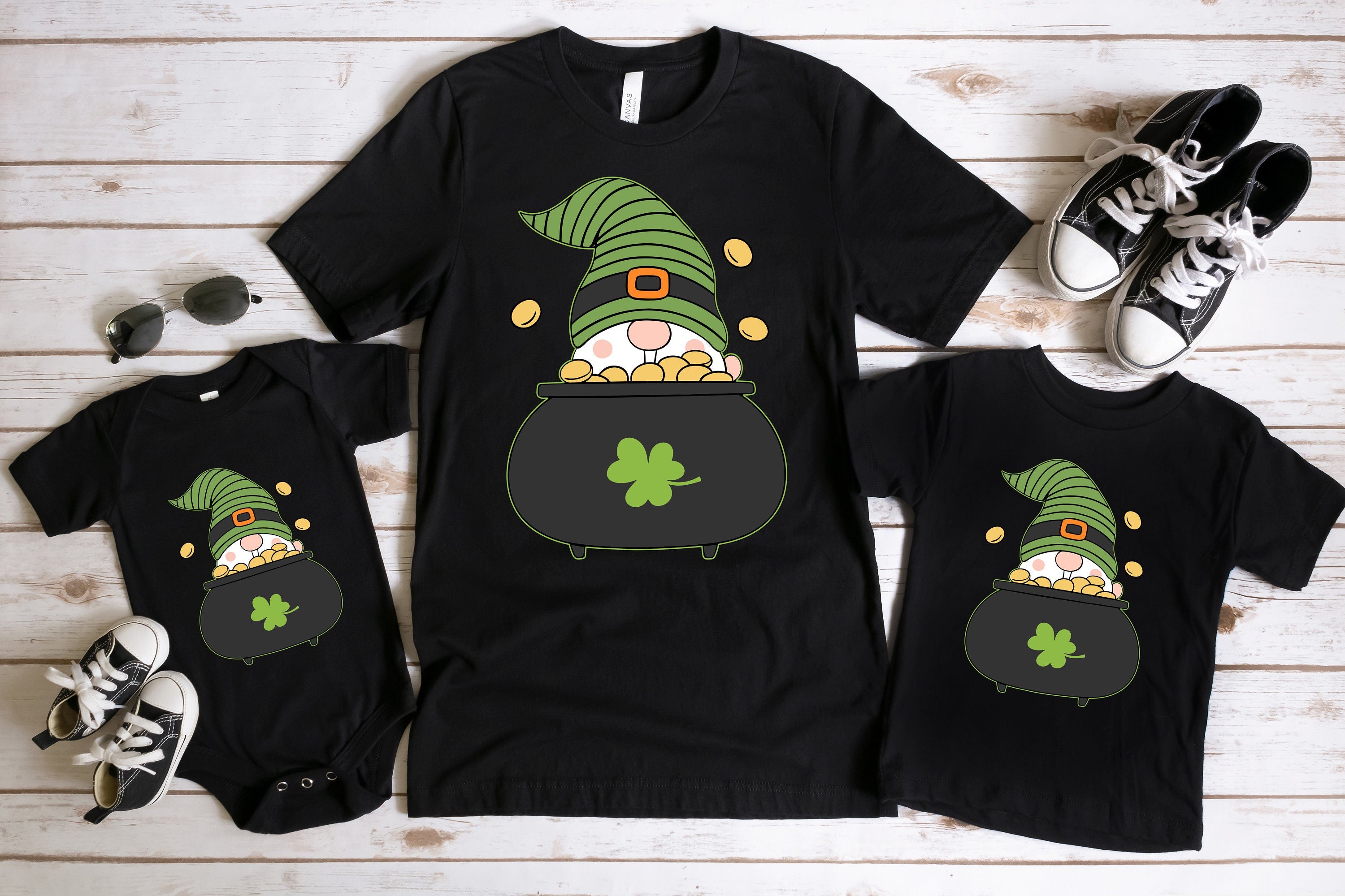 St Patrick's Day Gnomes Shirt, Gnomes Shirt, Happy St Patrick's Day Shirt,Luck of the Irish, Irish Day Shirt, Rainbow Shirt,St Patty's Shirt
