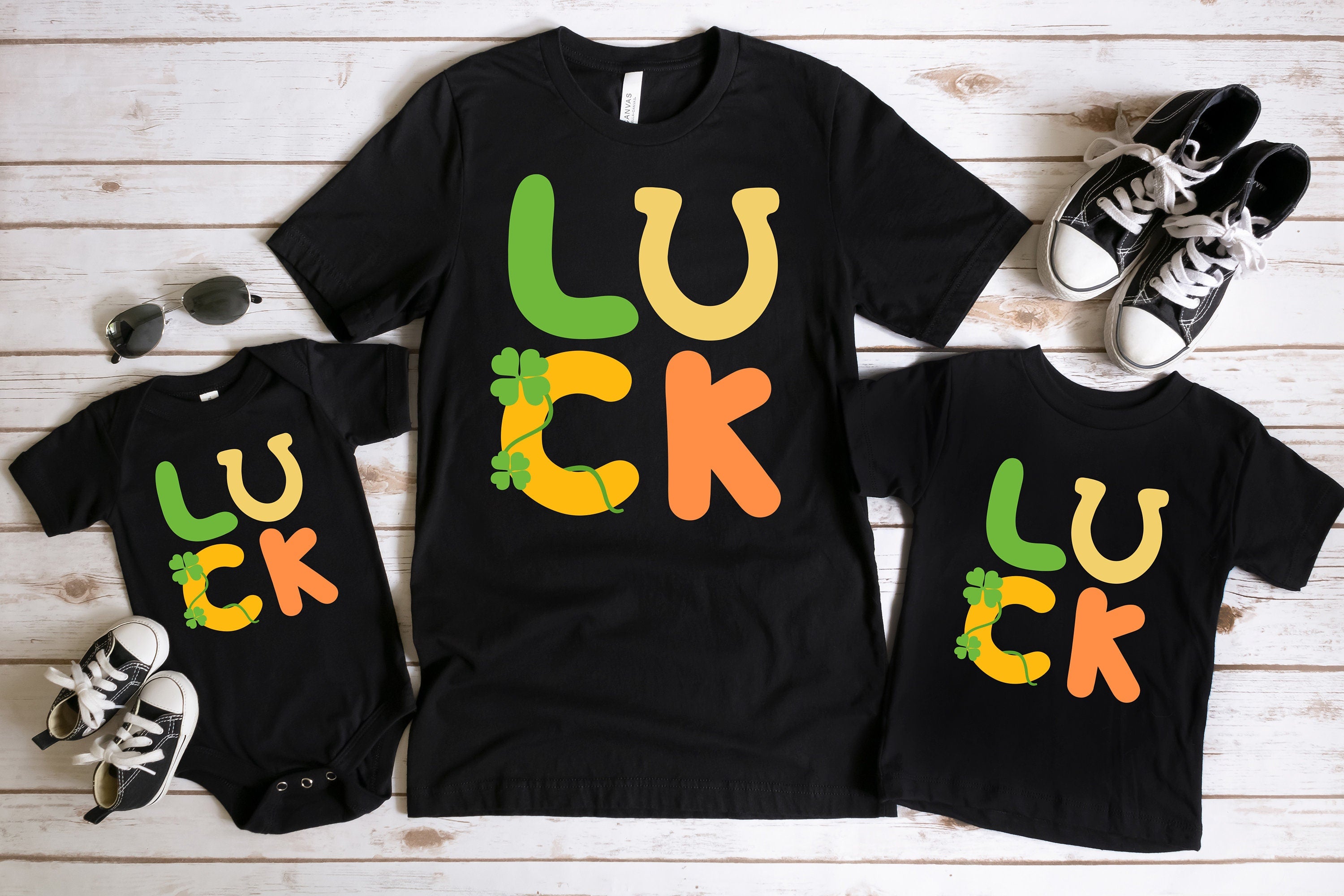 LUCK Shirt,Toddler Shirt,Baby shirt,St Patrick's Day Kids Shirt,Luck of the Irish,Irish Day Shirt,St Patty's Shirt,Irish Gift,family shirts