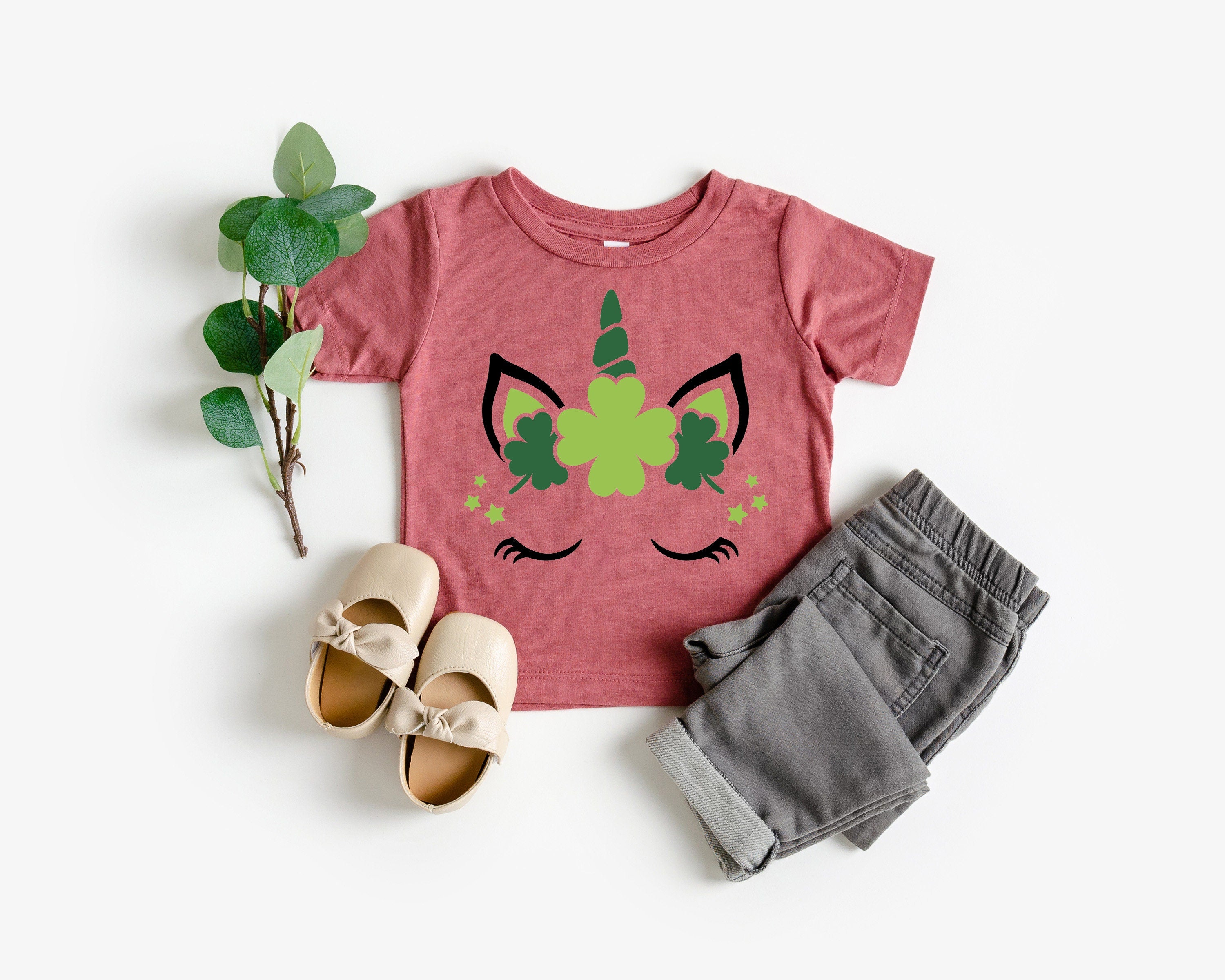 Unicorn Made of Clovers St. Patrick's Day Baby Shirt,Kids Shirt,Luck of the Irish,Irish Day Shirt,St Patty's Shirt,Irish Gift, Toddler Shirt
