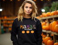 Custom Nickname Grandma,Nana,Mimi,Mom,Gigi Sweatshirt for Autumn,Grandma Sweatshirt With Grandkids Names,Fall Custom Nickname,Family Pumpkin