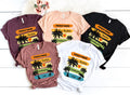 Custom Family Vacation Shirt, Family travel Matching Shirts,Beachy Vibes Tee, Personalized Family Shirt,Summer Vacation Shirts, Sun Rays Tee