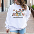 Custom Mama Sweatshirt with Children Name, Gift for Mom, Personalized Mom Sweater Minimalist Mommy Custom Gift for Mother, Flower Sweatshirt