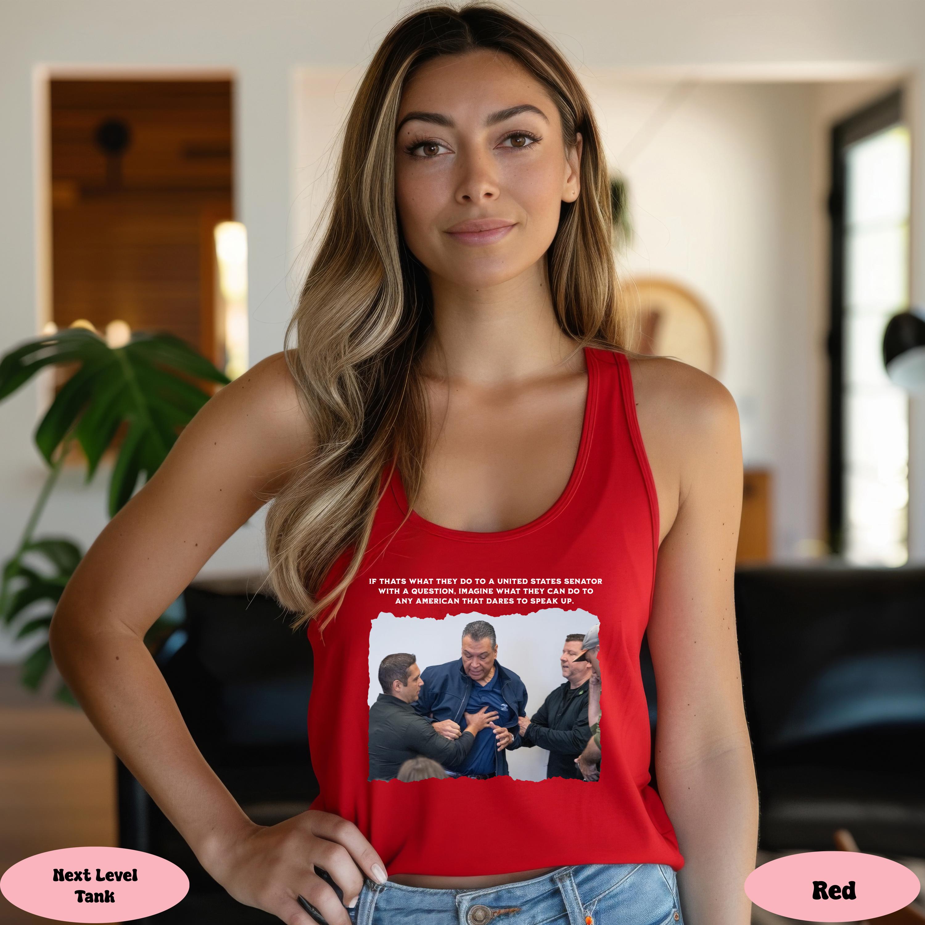 Senator Alex Padilla Shirt, DHS Overreach Graphic Tee, Activist Tee, Stylized Mugshot Shirt, Bold Political Statement Tee, Immigration Tee
