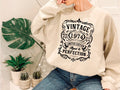 1974 Limited Edition Sweatshirt, Birthday Gift for Women, 1974 Well Aged Sweatshirt, 50th Birthday, Fifth Birthday Sweatshirt Gifts,1974 Tee