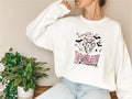 Halloween Pink Boo Haw Shirt,Halloween Sweatshirt, Halloween Vintage Sweatshirt ,Boo Haw Western Halloween Shirt ,Cowboy Halloween Shirt
