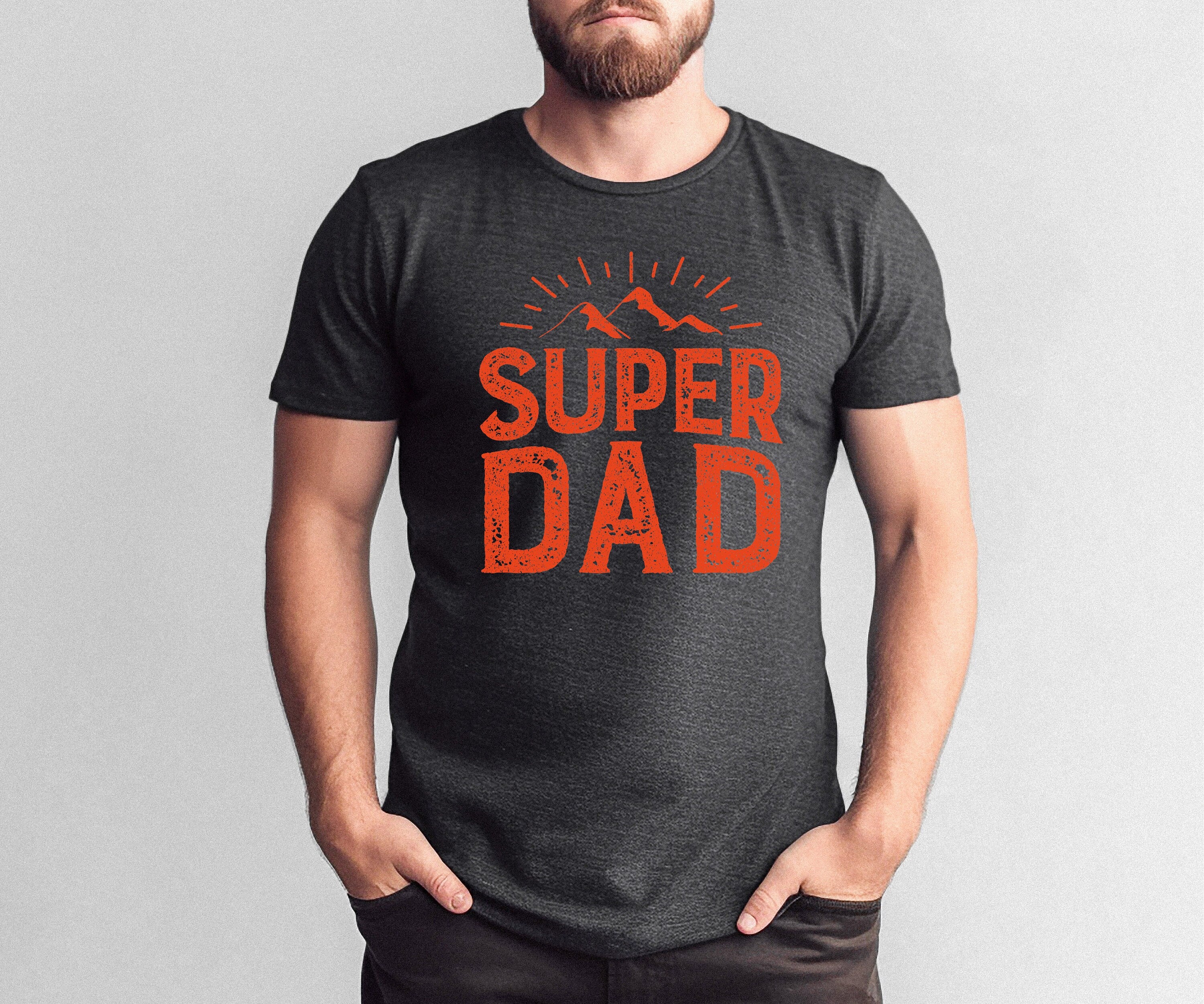 Super Dad Shirt, Father Day Tee Shirt, Father Hand Shirt, Gift For Dad, Family Love Shirt, Funny DADA Shirt, Funny Bruh Shirt, Dad gift