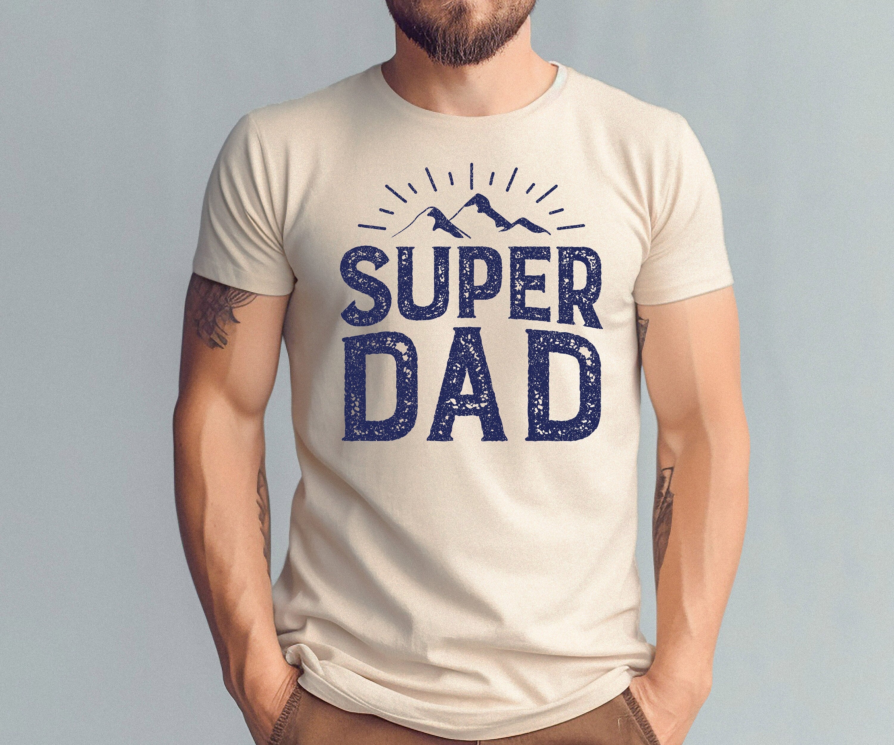 Super Dad Shirt, Father Day Tee Shirt, Father Hand Shirt, Gift For Dad, Family Love Shirt, Funny DADA Shirt, Funny Bruh Shirt, Dad gift