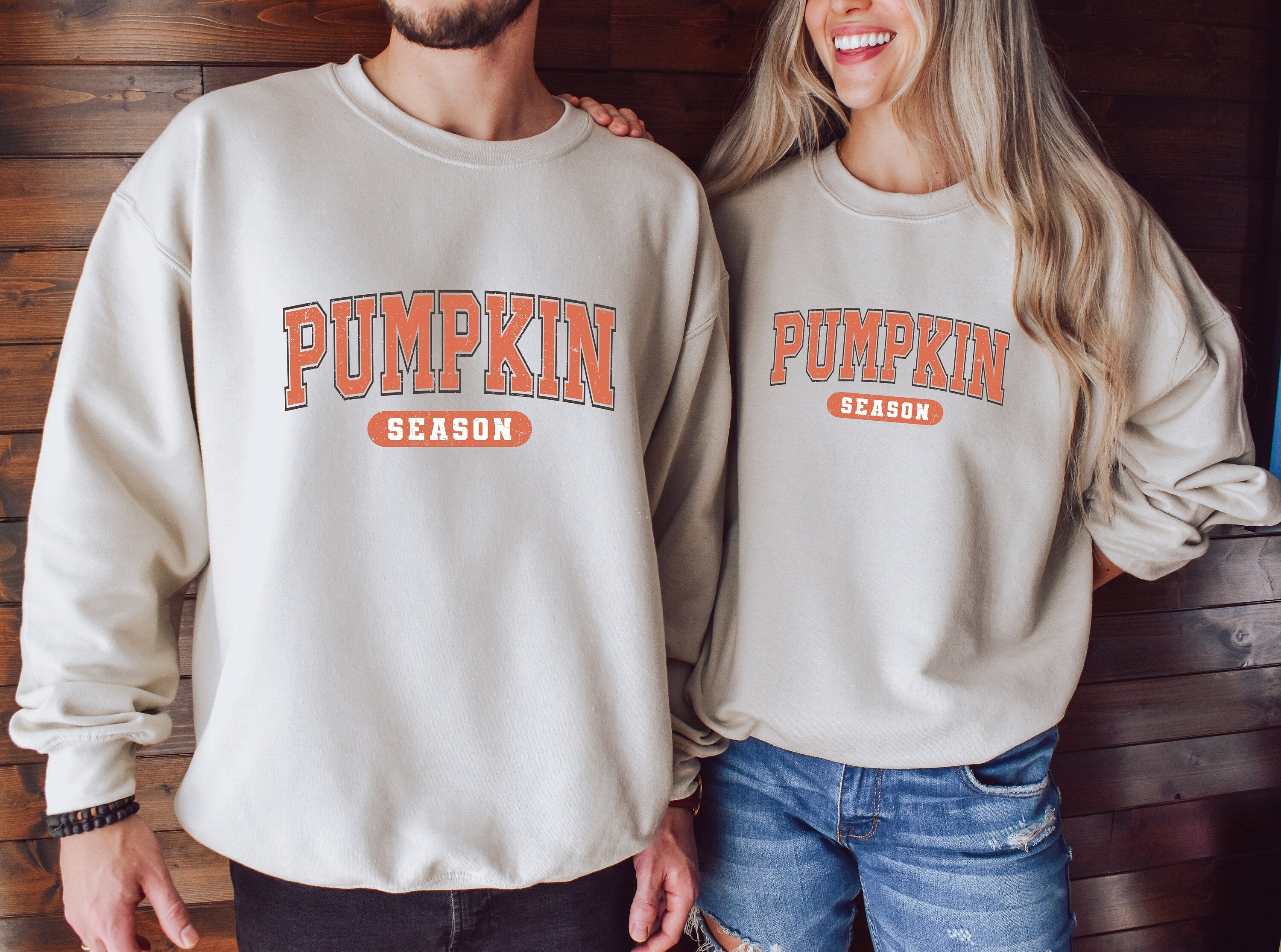 Pumpkin Season Sweatshirt ,minimal halloween Sweatshirt, Fall Clothing, Cute fall Sweatshirt,Autumn Vibes,Vintage Style Fall Sweater
