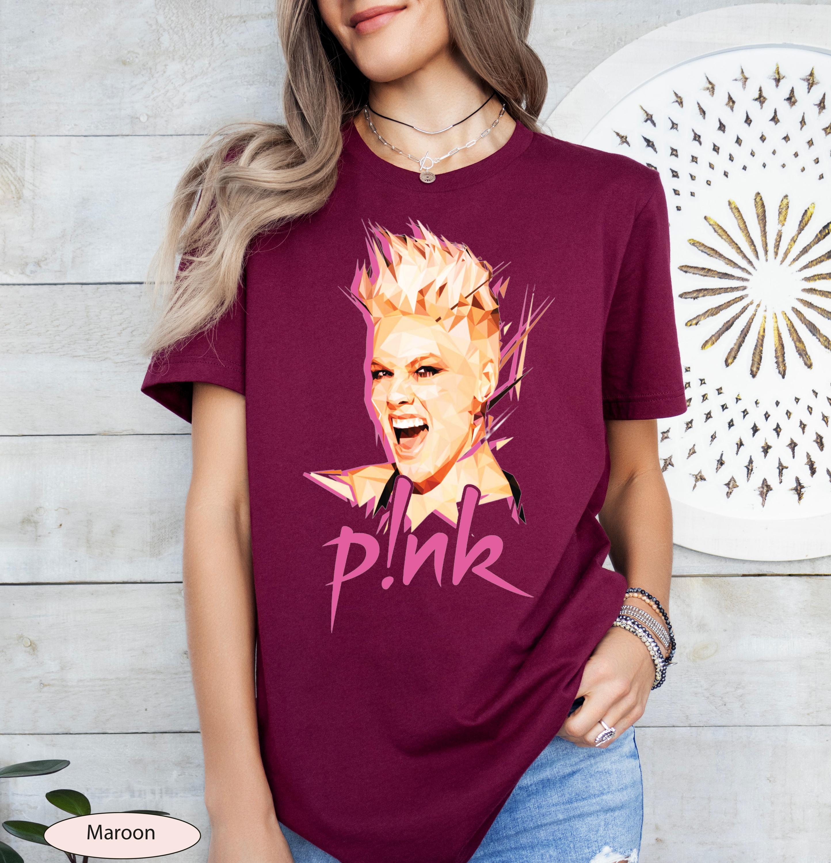 P!nk Summer Carnival 2025 Tshirt, Pink Singer Tee, Music Festival Shirt, Concert Apparel, Pink Music Clothing, Pink Fans Lovers Tshirt
