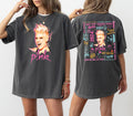 Pink Fan Double Side Shirt, Pink Fan Shirt, Trustfall Shirt, Concert Pink, P!nk Singer Summer Carnival 2024 Tour Shirt, Pink Bubblegum shirt