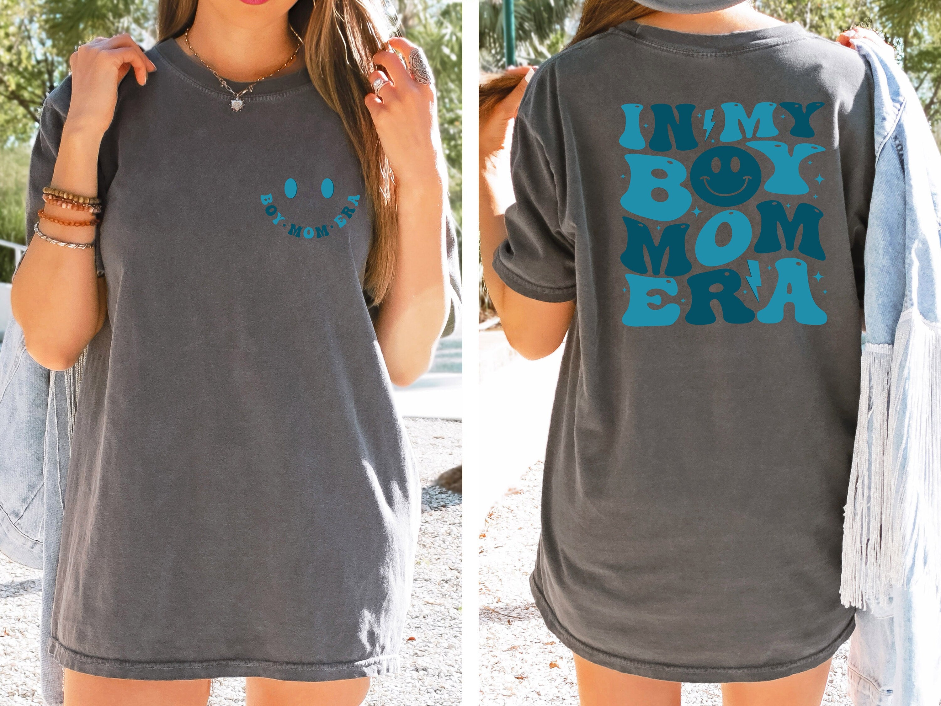 Comfort Colors In My Boy Mom Era Shirt, Boy Mom Era Shirt, Boy Mama Shirt, Boy Mom Club Shirt, New Mom Gift, Gender Reveal, Expecting Mom