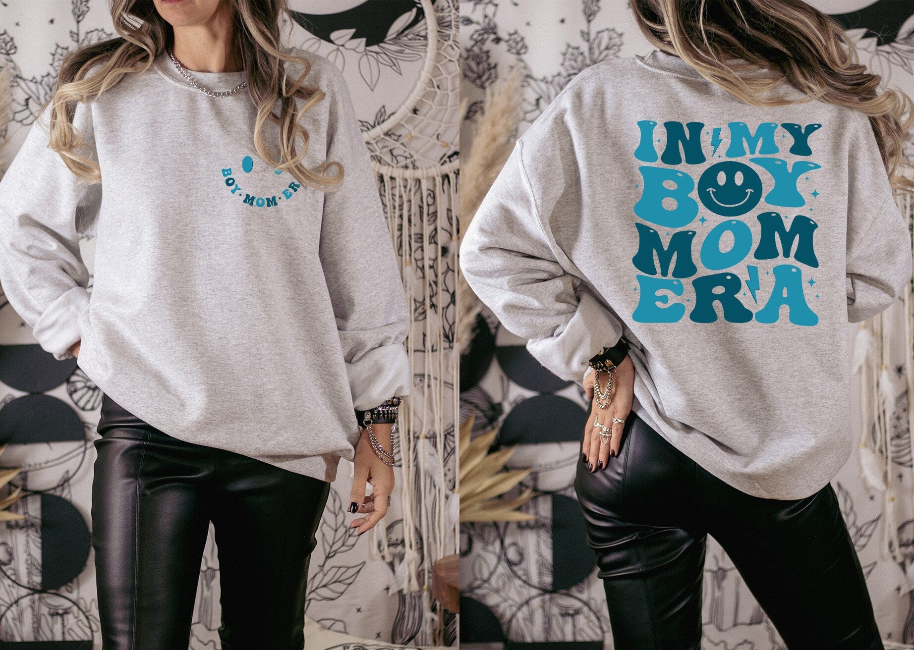 In My Boy Mom Era Sweatshirt, Boy Mama Sweatshirt, Boy Mom Club, Boy Mom Sweatshirt, New Mom Gift, Gender Reveal, Expecting Mom Gift