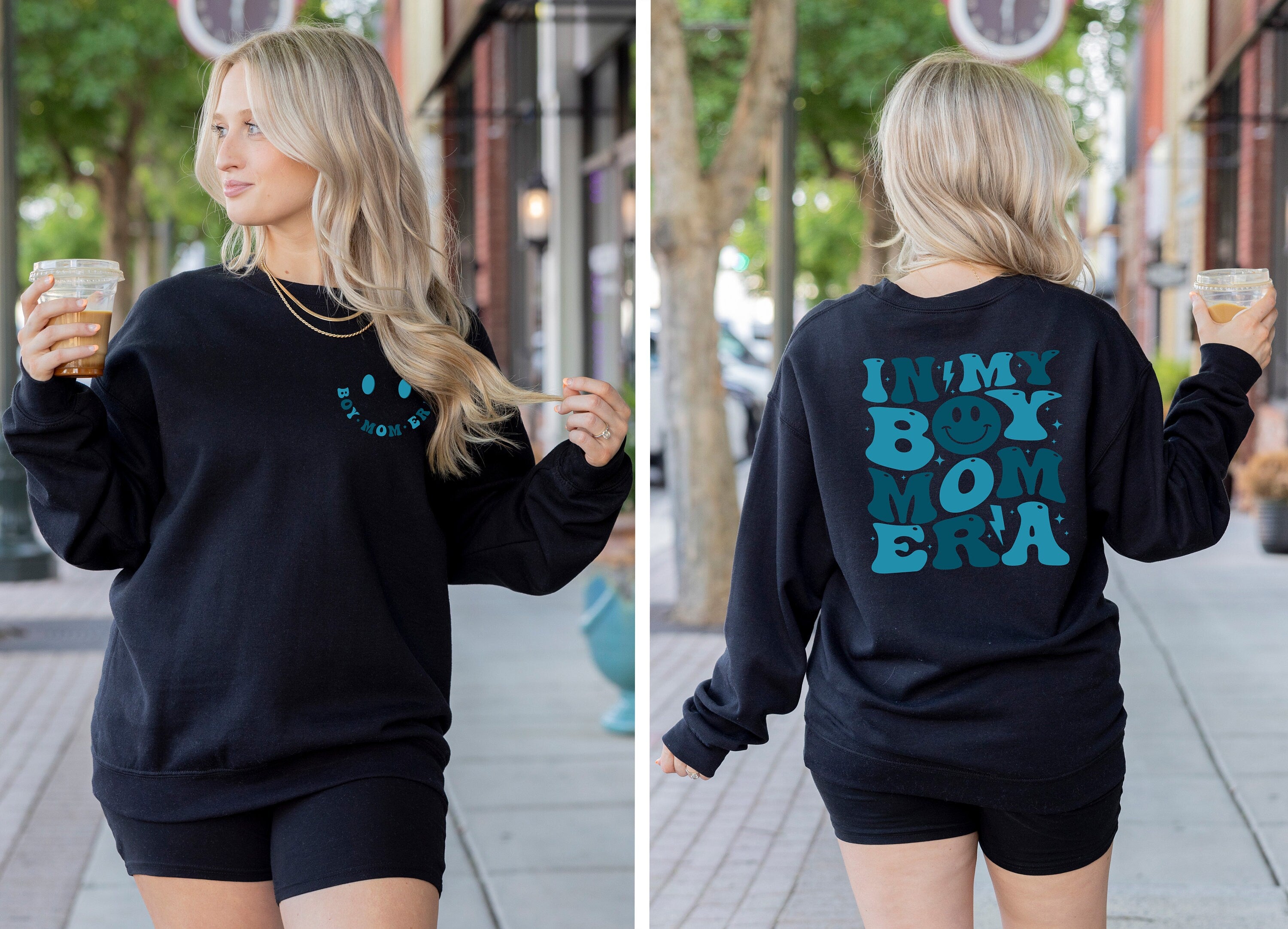 In My Boy Mom Era Sweatshirt, Boy Mama Sweatshirt, Boy Mom Club, Boy Mom Sweatshirt, New Mom Gift, Gender Reveal, Expecting Mom Gift