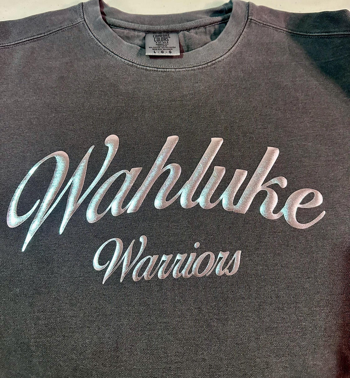 Print Name TShirt, Custom Puff, Personalized puff, Embossed Design Customized, Comfort Colors Shirt, Metallic Puff Print, Mothers Day