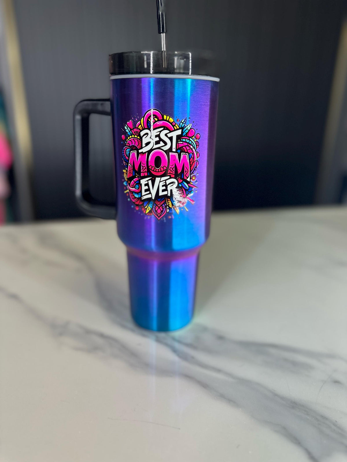 40 oz Tumbler, Best Mom Ever, Best Gift For Mama, Gift for Her, Gift For Mom, Tumbler for Mama, Mama, Mom, Mommy, Mom Gift, Mothers Day Gift