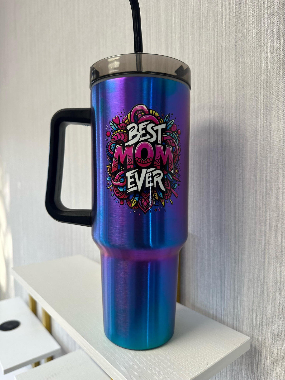 40 oz Tumbler, Best Mom Ever, Best Gift For Mama, Gift for Her, Gift For Mom, Tumbler for Mama, Mama, Mom, Mommy, Mom Gift, Mothers Day Gift