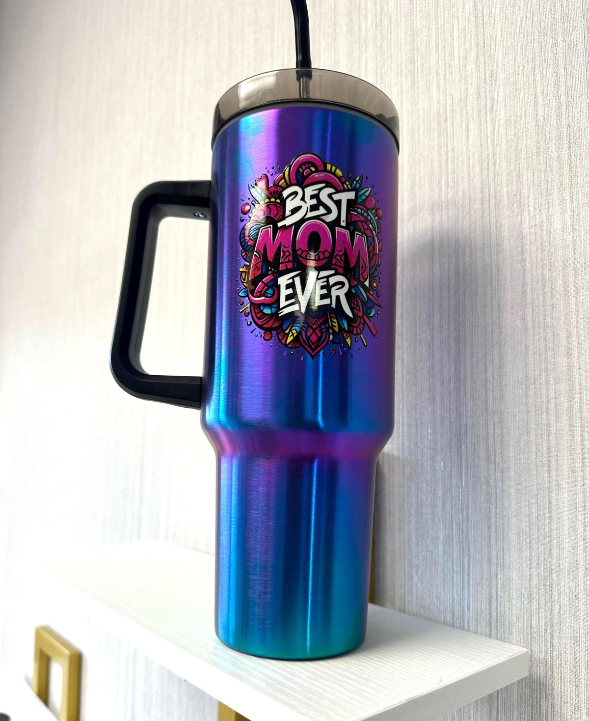 40 oz Tumbler, Best Mom Ever, Best Gift For Mama, Gift for Her, Gift For Mom, Tumbler for Mama, Mama, Mom, Mommy, Mom Gift, Mothers Day Gift