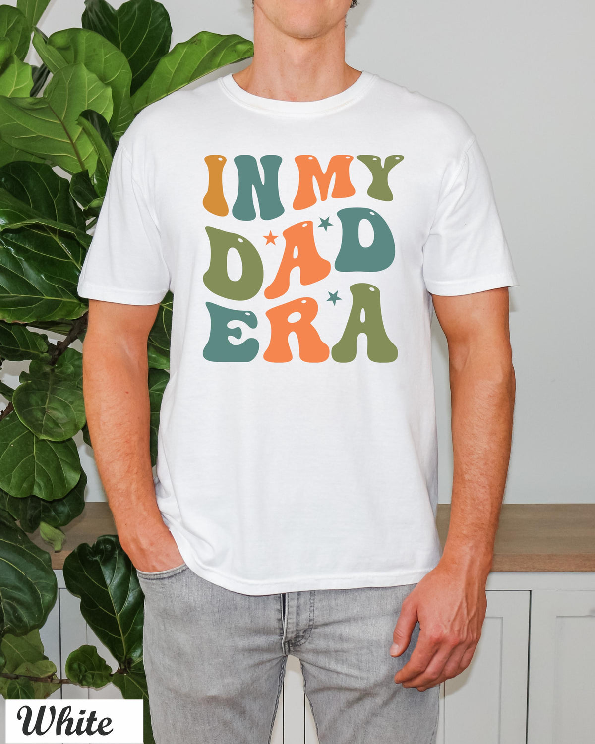 Gift For Dad, Comfort Colors In My Dad Era Shirt, New Dad Shirts, Dada Shirt, Dad Shirts, Father Shirt, Dad Announcement, Fathers Day Gift