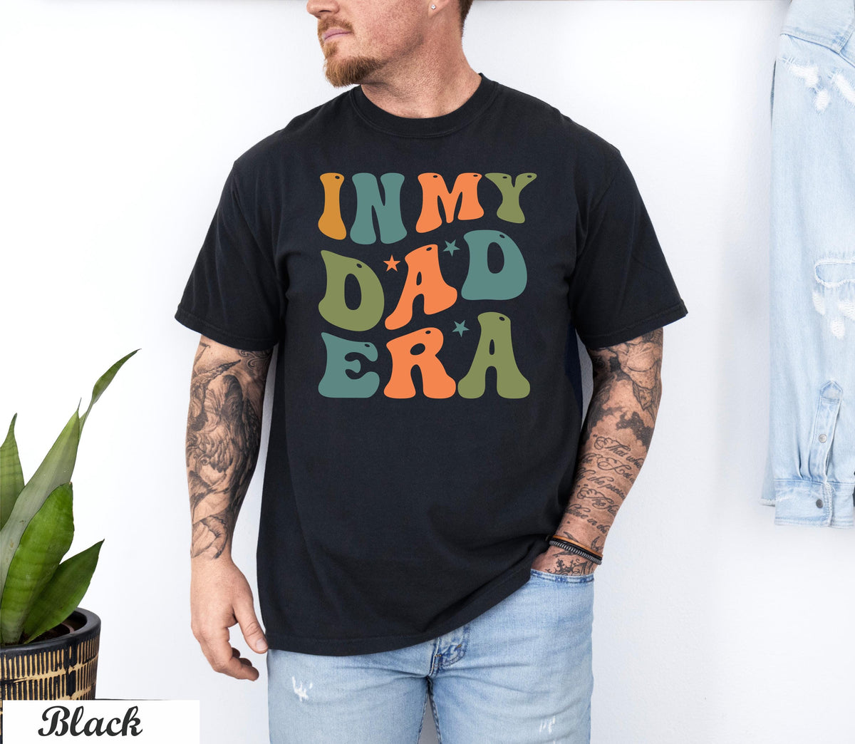 Gift For Dad, Comfort Colors In My Dad Era Shirt, New Dad Shirts, Dada Shirt, Dad Shirts, Father Shirt, Dad Announcement, Fathers Day Gift