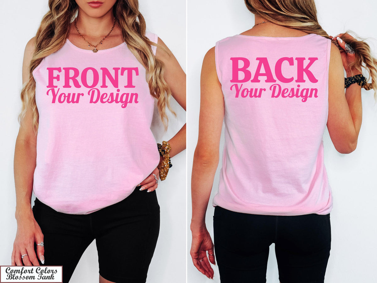 Comfort Colors Front And Back Custom Shirt, Custom Shirt, Inspired Text, Custom Text Shirt, Front and Back Personalized Shirt, Team Shirt