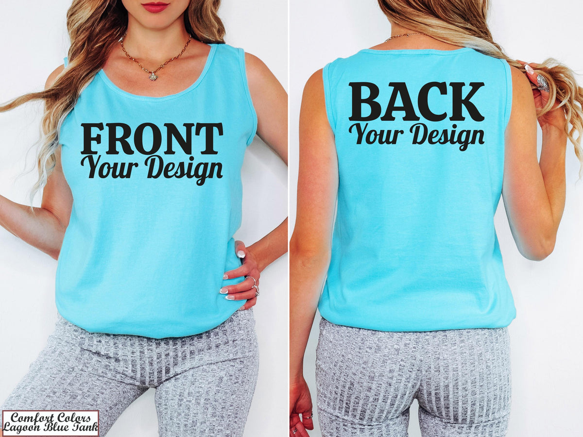 Comfort Colors Front And Back Custom Shirt, Custom Shirt, Inspired Text, Custom Text Shirt, Front and Back Personalized Shirt, Team Shirt