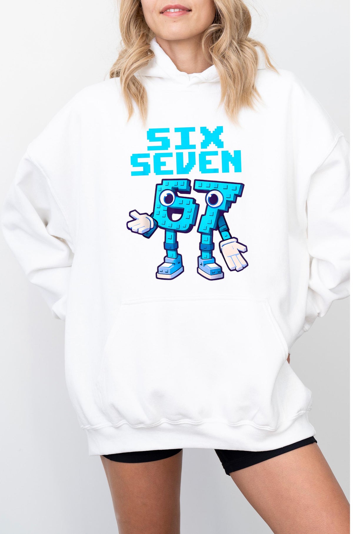 Six Seven Brainrot Italian Shirt – Funny 6 7 Brainrot Italian Meme Tee, Pixel Cartoon Character Shirt, Gamer Humor Graphic Tee, Kids Gaming