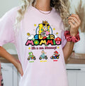 Mom Gaming T-Shirt: Retro Style - Soft Comfort Colors Fabric