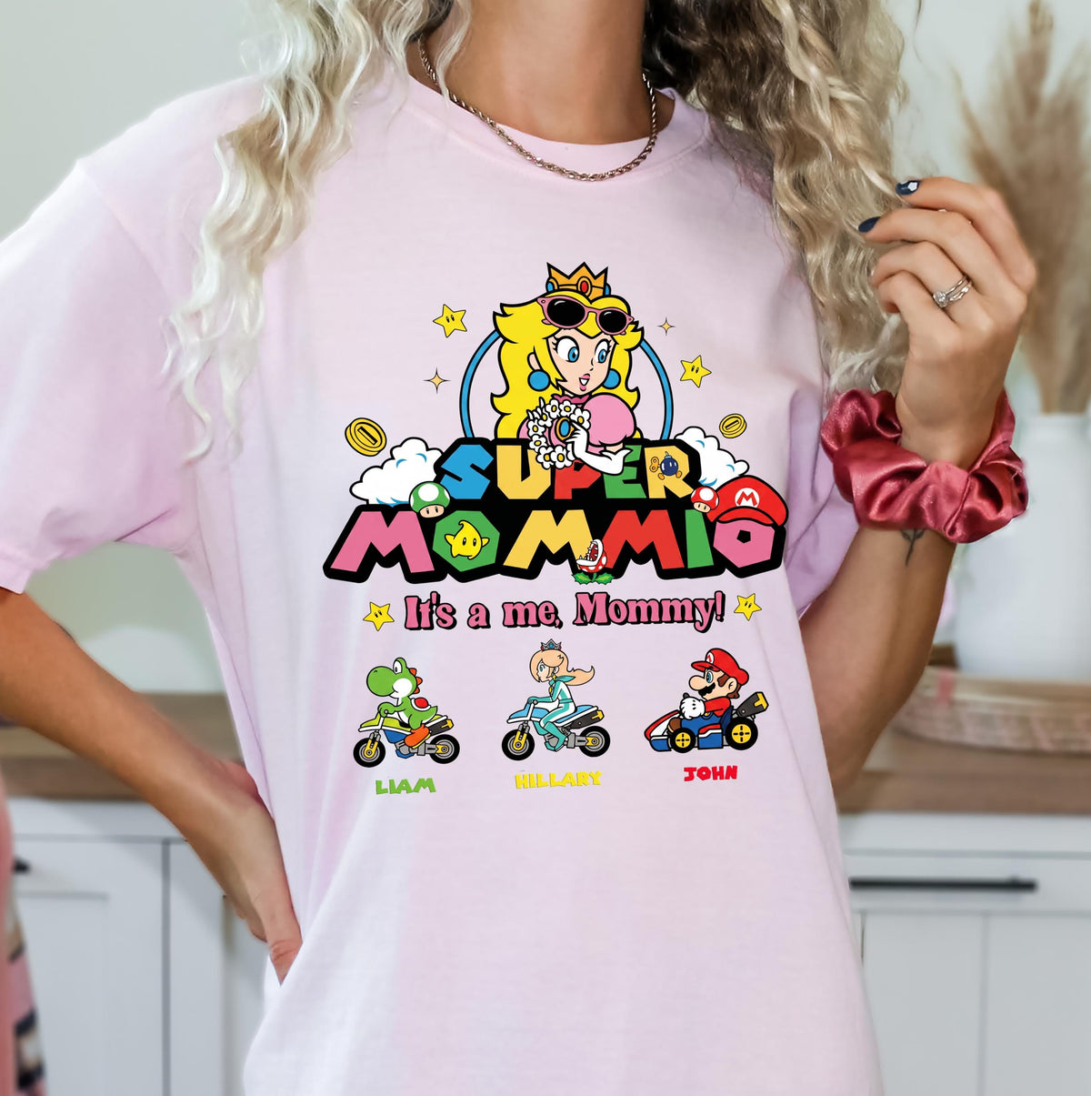 Mom Gaming T-Shirt: Retro Style - Soft Comfort Colors Fabric